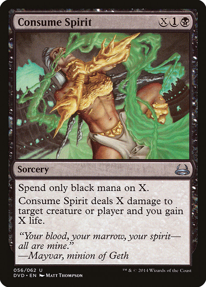 Consume Spirit (Divine vs. Demonic) [Duel Decks Anthology] | Good Games North