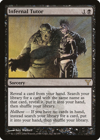 Infernal Tutor [Dissension] | Good Games North