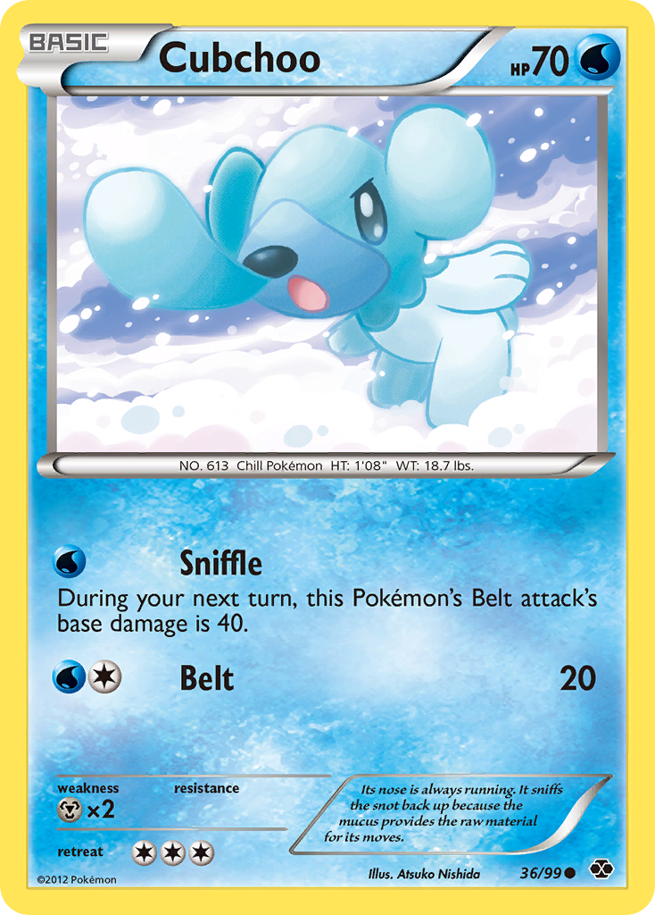 Cubchoo (36/99) [Black & White: Next Destinies] | Good Games North