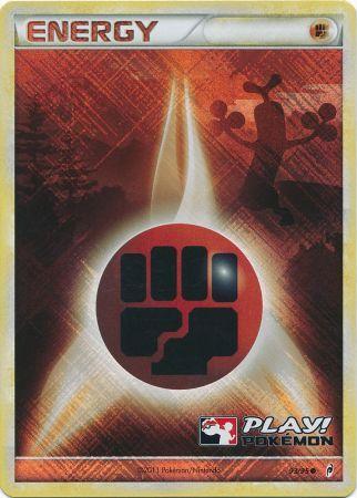 Fighting Energy (93/95) (Play Pokemon Promo) [HeartGold & SoulSilver: Call of Legends] | Good Games North