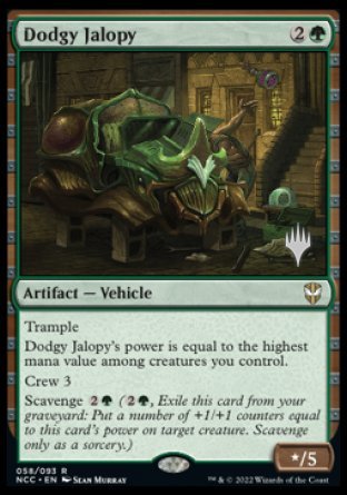 Dodgy Jalopy (Promo Pack) [Streets of New Capenna Commander Promos] | Good Games North