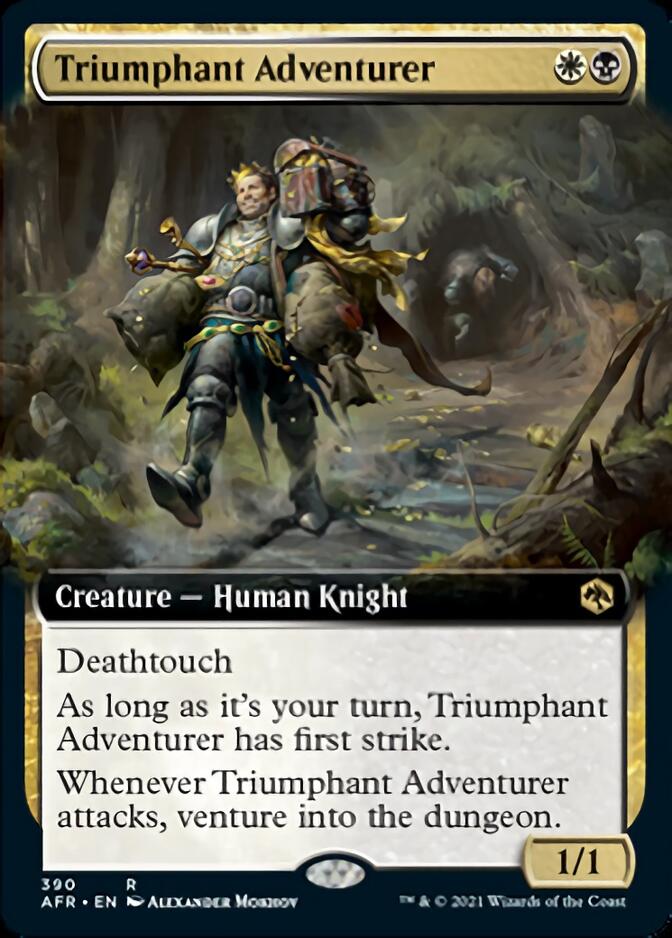 Triumphant Adventurer (Extended) [Dungeons & Dragons: Adventures in the Forgotten Realms] | Good Games North