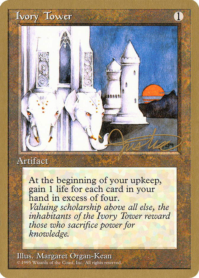 Ivory Tower (Mark Justice) [Pro Tour Collector Set] | Good Games North