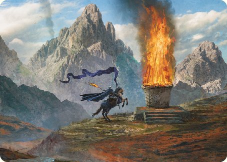 Call for Aid Art Card [The Lord of the Rings: Tales of Middle-earth Art Series] | Good Games North