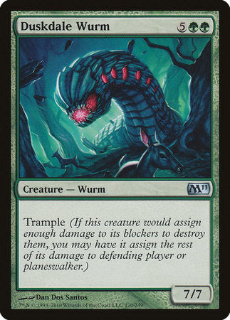 Duskdale Wurm [Magic 2011] | Good Games North