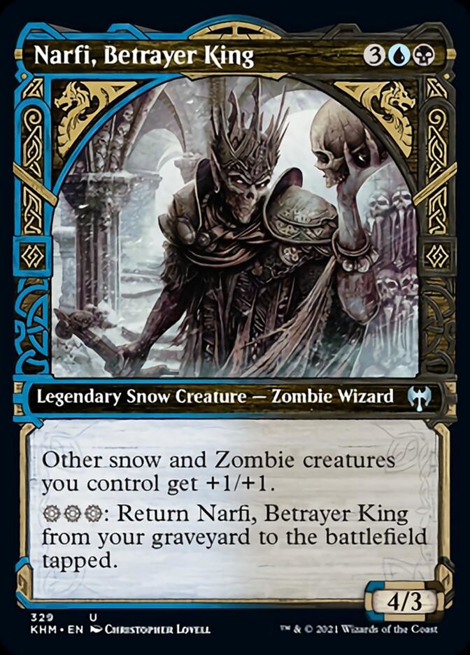 Narfi, Betrayer King (Showcase) [Kaldheim] | Good Games North