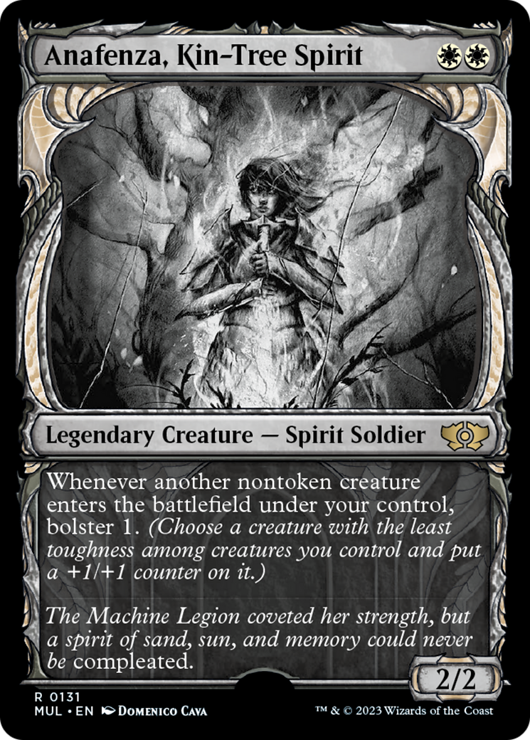 Anafenza, Kin-Tree Spirit (Halo Foil) [Multiverse Legends] | Good Games North