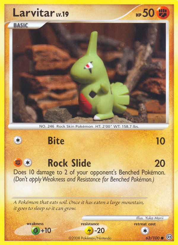 Larvitar (63/100) [Diamond & Pearl: Stormfront] | Good Games North