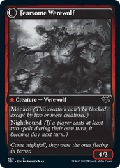Fearful Villager // Fearsome Werewolf [Innistrad: Double Feature] | Good Games North
