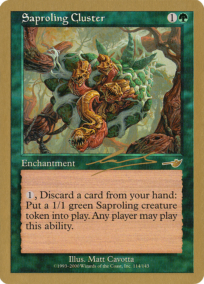 Saproling Cluster (Nicolas Labarre) [World Championship Decks 2000] | Good Games North