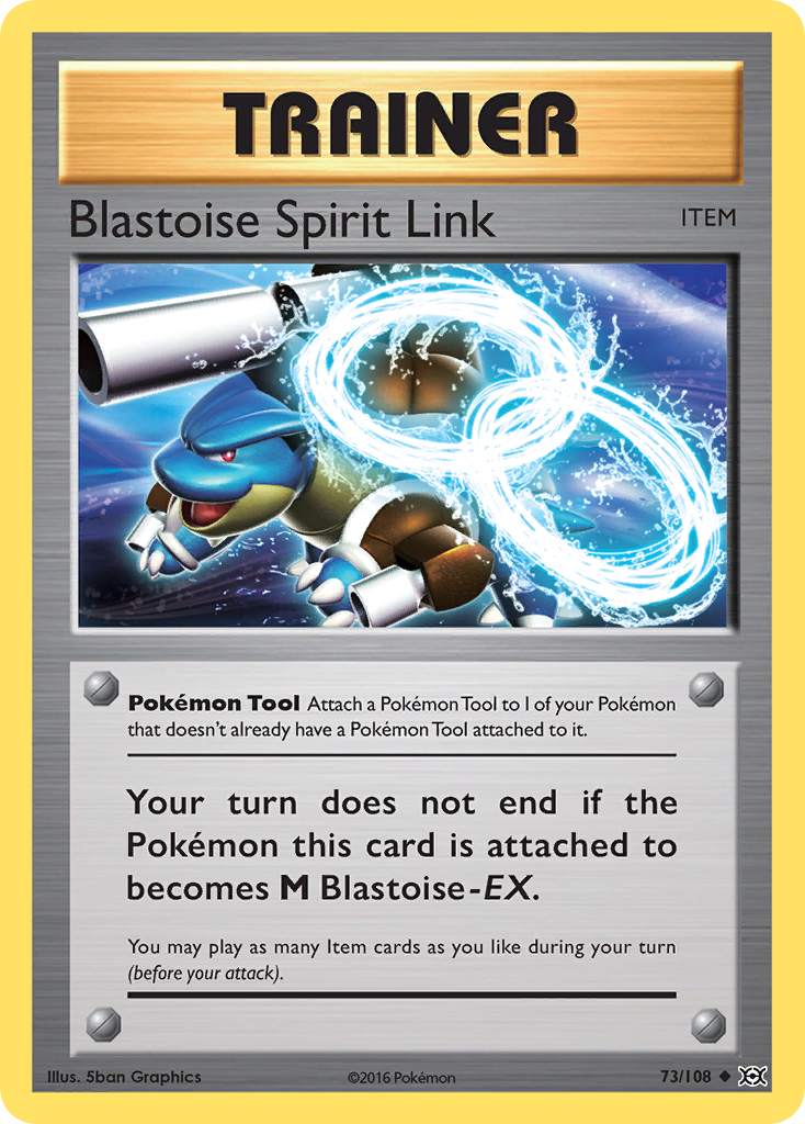 Blastoise Spirit Link (73/108) [XY: Evolutions] | Good Games North