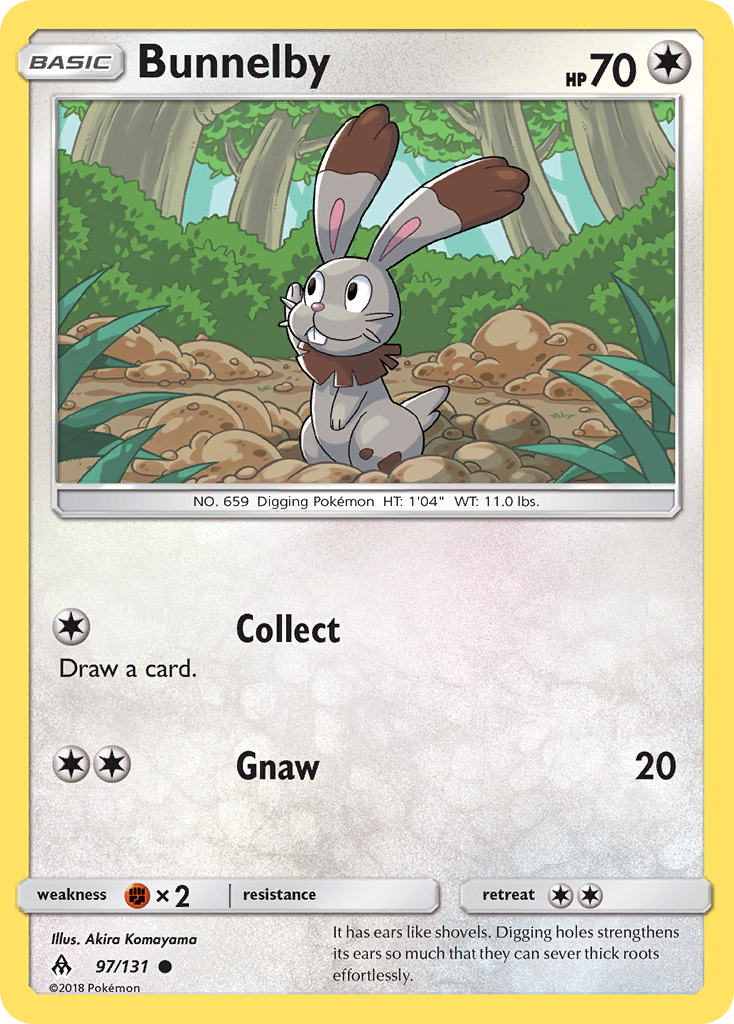 Bunnelby (97/131) [Sun & Moon: Forbidden Light] | Good Games North