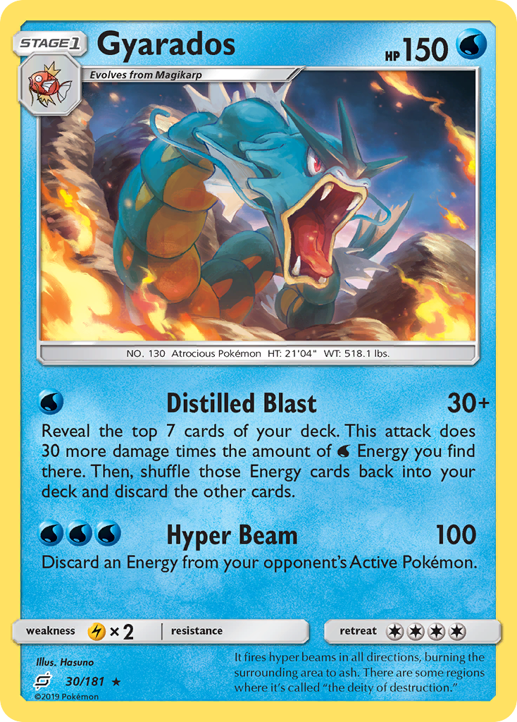 Gyarados (30/181) [Sun & Moon: Team Up] | Good Games North