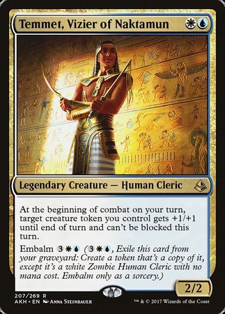 Temmet, Vizier of Naktamun [Amonkhet] | Good Games North