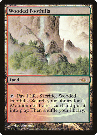 Wooded Foothills [Judge Gift Cards 2009] | Good Games North
