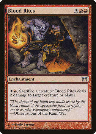 Blood Rites [Champions of Kamigawa] | Good Games North