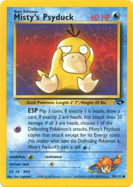 Misty's Psyduck (90/132) [Gym Challenge Unlimited] | Good Games North