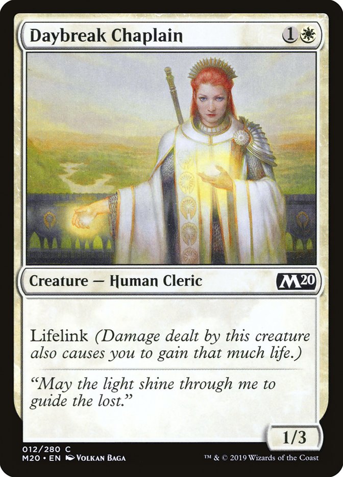 Daybreak Chaplain [Core Set 2020] | Good Games North