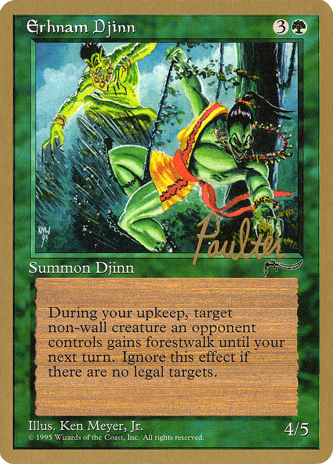 Erhnam Djinn (Preston Poulter) [Pro Tour Collector Set] | Good Games North