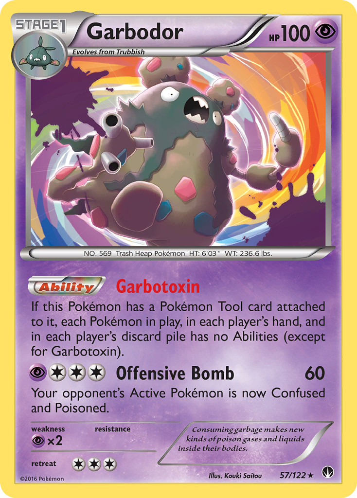 Garbodor (57/122) [XY: BREAKpoint] | Good Games North