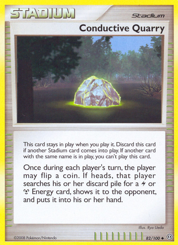 Conductive Quarry (82/100) [Diamond & Pearl: Stormfront] | Good Games North