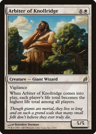 Arbiter of Knollridge [Lorwyn] | Good Games North