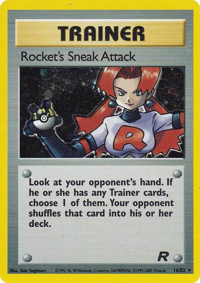 Rocket's Sneak Attack (16/82) [Team Rocket Unlimited] | Good Games North