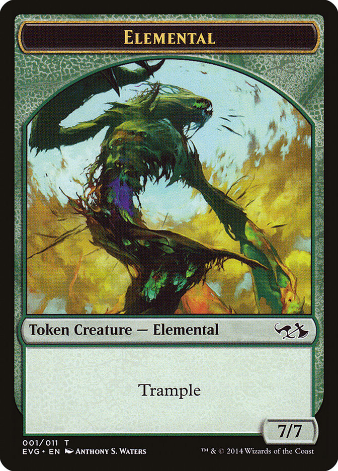 Elemental Token (Elves vs. Goblins) [Duel Decks Anthology Tokens] | Good Games North