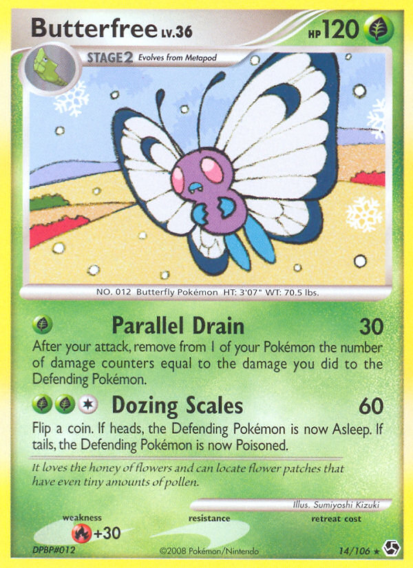Butterfree (14/106) [Diamond & Pearl: Great Encounters] | Good Games North
