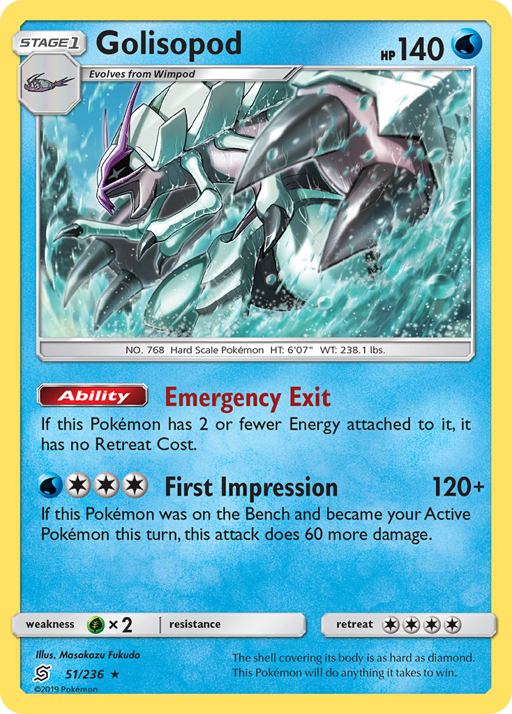 Golisopod (51/236) [Sun & Moon: Unified Minds] | Good Games North