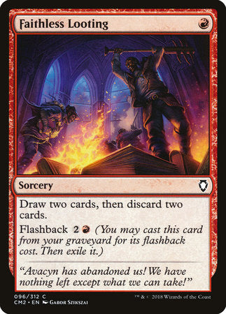 Faithless Looting [Commander Anthology Volume II] | Good Games North