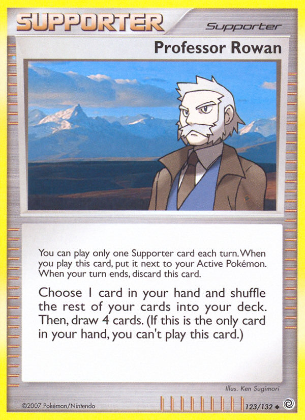 Professor Rowan (123/132) [Diamond & Pearl: Secret Wonders] | Good Games North