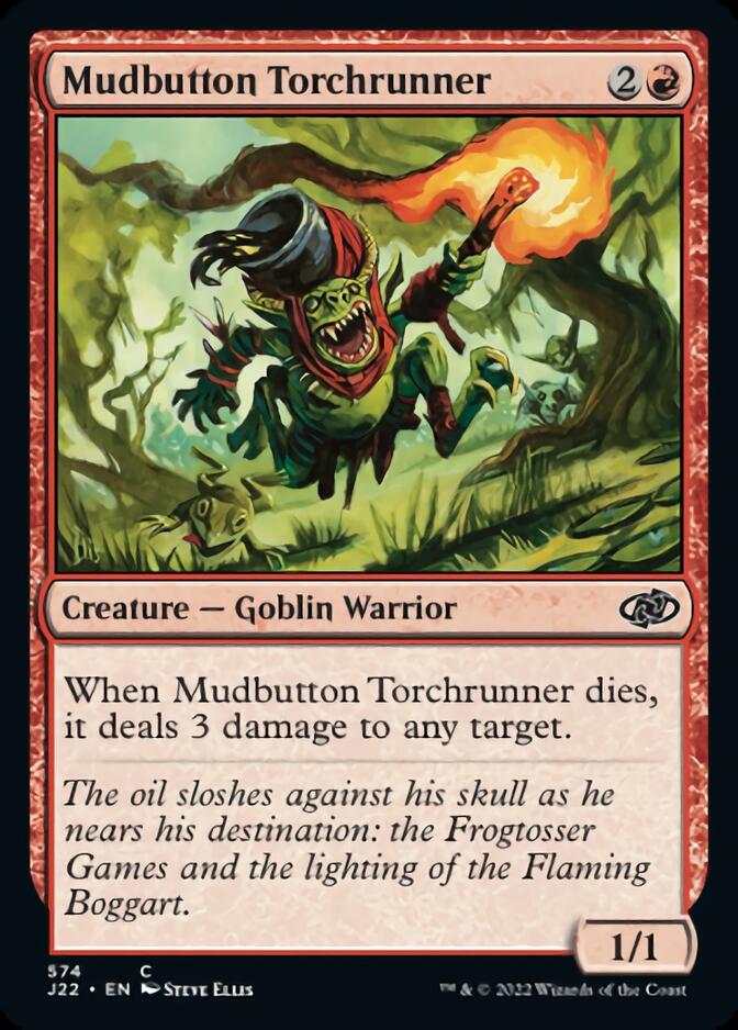Mudbutton Torchrunner [Jumpstart 2022] | Good Games North