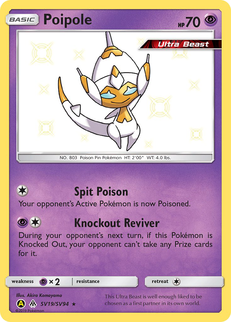 Poipole (SV19/SV94) [Sun & Moon: Hidden Fates - Shiny Vault] | Good Games North