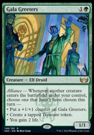 Gala Greeters (Promo Pack) [Streets of New Capenna Promos] | Good Games North