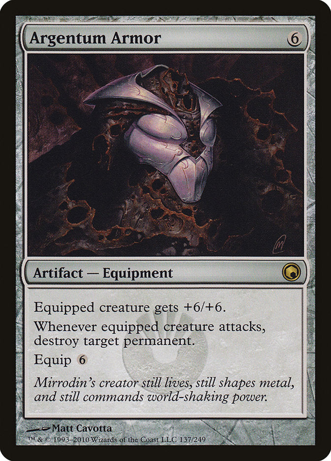 Argentum Armor [Scars of Mirrodin] | Good Games North