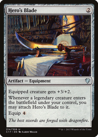 Hero's Blade [Commander 2017] | Good Games North