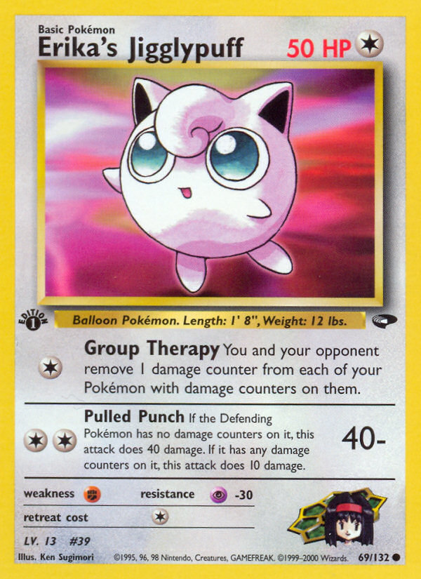 Erika's Jigglypuff (69/132) [Gym Challenge 1st Edition] | Good Games North