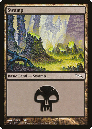 Swamp (295) [Mirrodin] | Good Games North