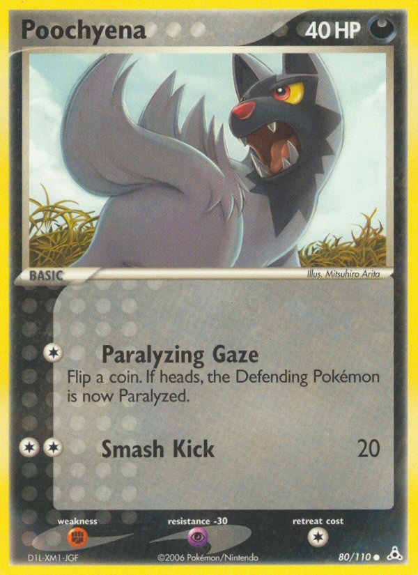 Poochyena (80/110) [EX: Holon Phantoms] | Good Games North