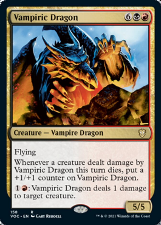 Vampiric Dragon [Innistrad: Crimson Vow Commander] | Good Games North