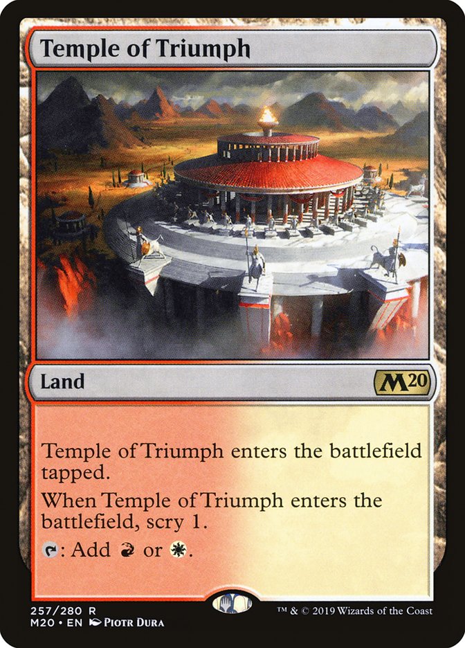 Temple of Triumph [Core Set 2020] | Good Games North
