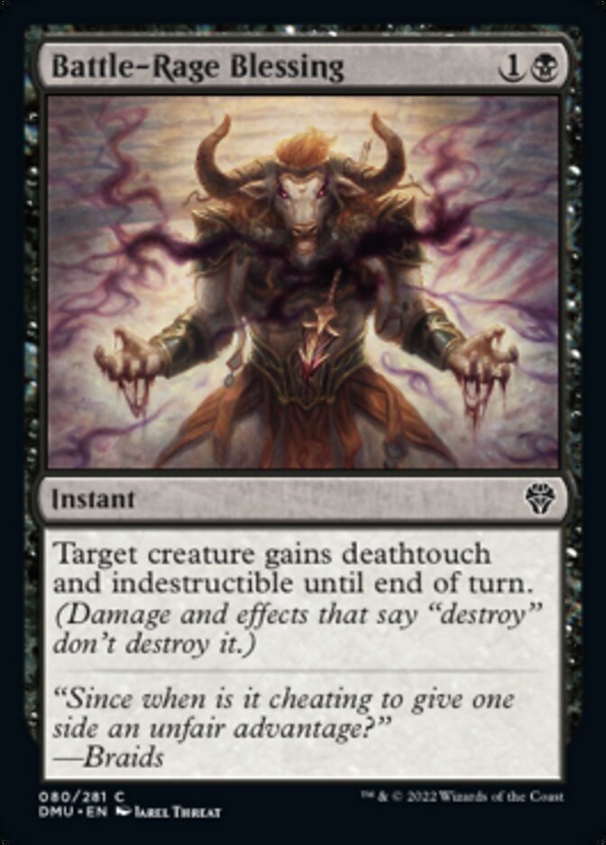 Battle-Rage Blessing [Dominaria United] | Good Games North