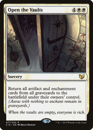 Open the Vaults [Commander 2015] | Good Games North