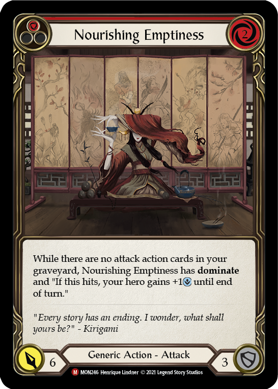 Nourishing Emptiness [MON246] 1st Edition Normal | Good Games North