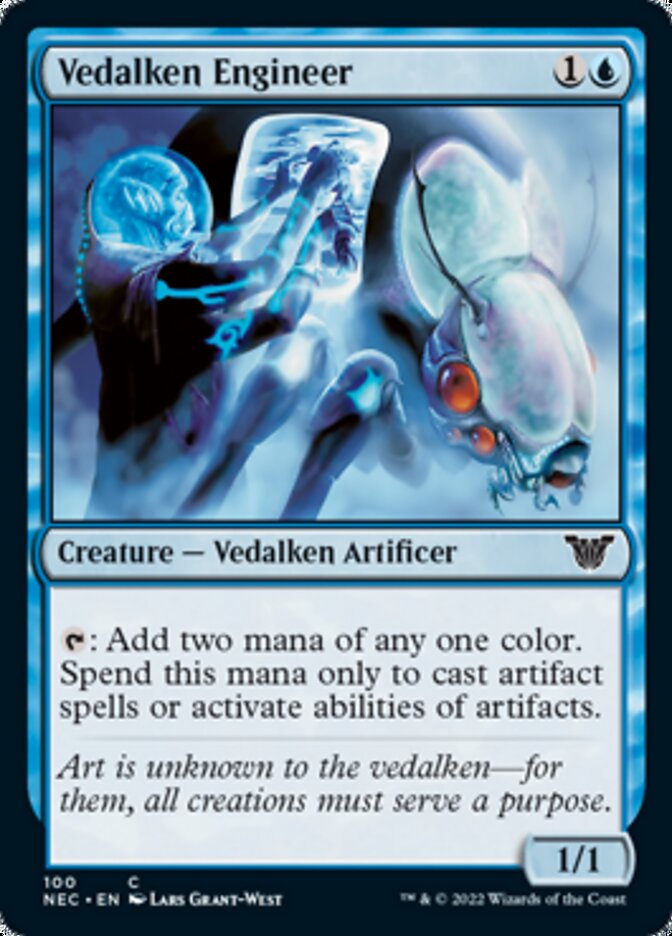 Vedalken Engineer [Kamigawa: Neon Dynasty Commander] | Good Games North