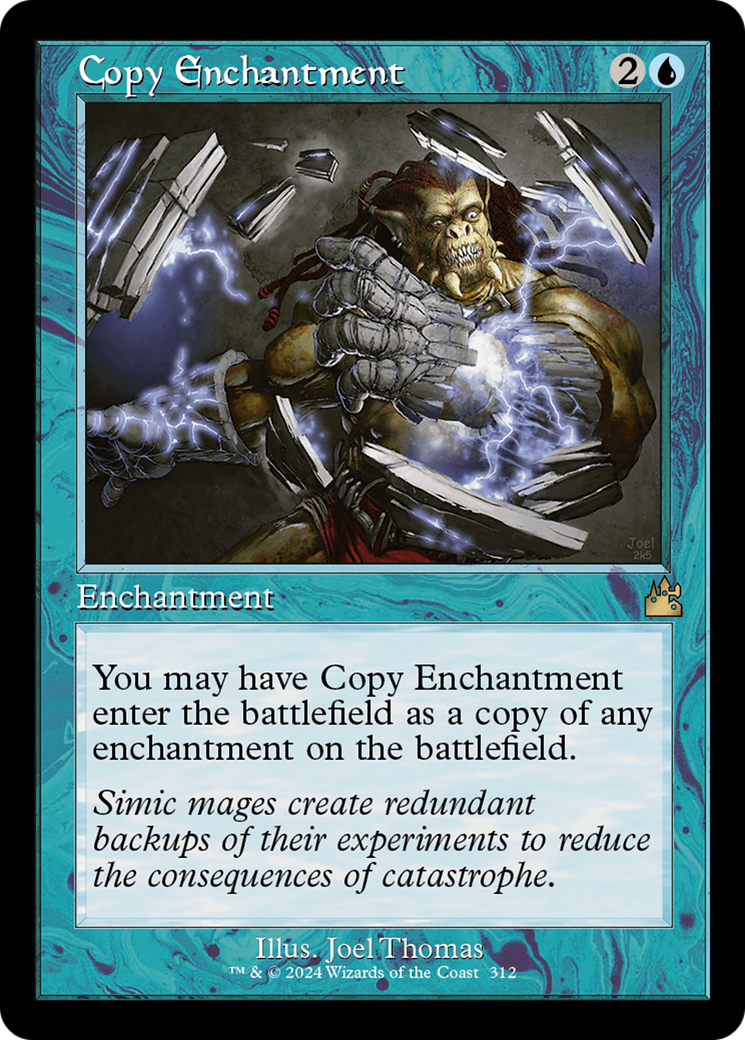 Copy Enchantment (Retro Frame) [Ravnica Remastered] | Good Games North