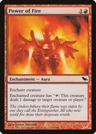 Power of Fire [Shadowmoor] | Good Games North