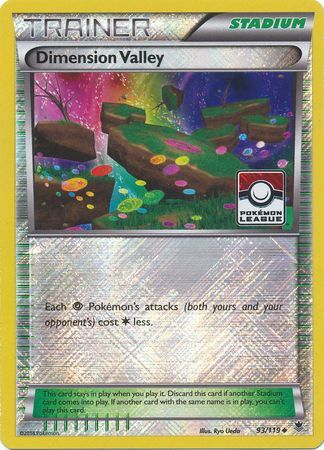 Dimension Valley (93/119) (League Promo) [XY: Phantom Forces] | Good Games North