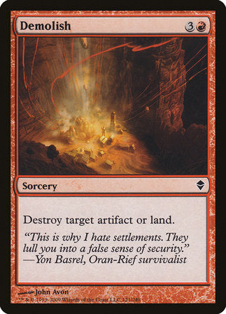 Demolish [Zendikar] | Good Games North
